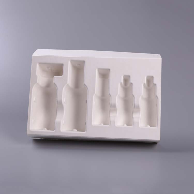 Paper Pulp Molded Tray Skincare Packaging