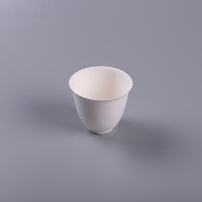 Cross cutting custom biodegradable bagasse pulp molded cup