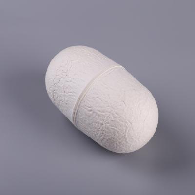 Custom biodegradable bagasse fiber molded toy egg, blind box